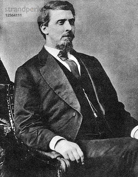 Richter Isaac C. Parker  der hängende Richter  ca. 1870er-1880er Jahre (1954). Künstler: Unbekannt