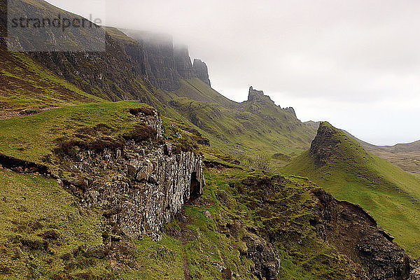 Quiraing  Isle of Skye  Highland  Schottland.