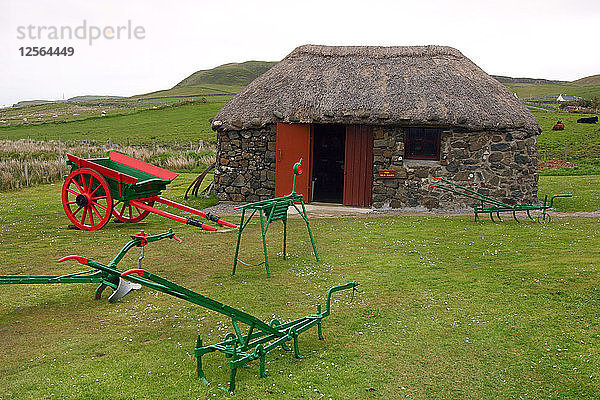 Museum of Island Life  Kilmuir  Isle of Skye  Highland  Schottland.