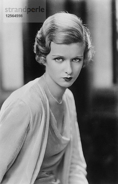 Joan Bennett (1910-1990). Amerikanische Schauspielerin  20. Jahrhundert. Künstlerin: Unbekannt