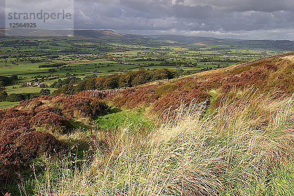 Chipping Vale von Longridge Fell  Lancashire.