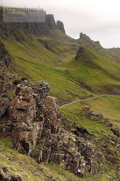 Quiraing  Isle of Skye  Highland  Schottland.