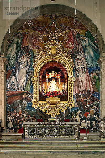 Innenseite der Kirche  Candelaria  Teneriffa  2007.
