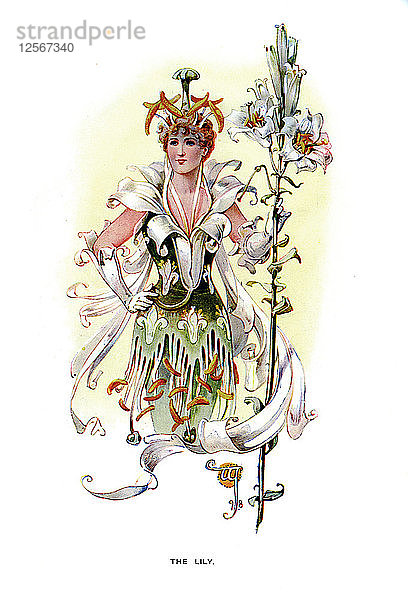 Die Lilie  1899. Künstler: Unbekannt