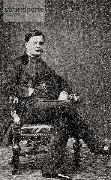 Graf Walewski  französischer Staatsmann  1854. Künstler: Unbekannt