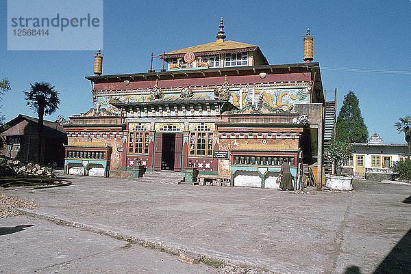 Ghum-Kloster  in der Nähe von Darjeeling  Westbengalen  Indien.