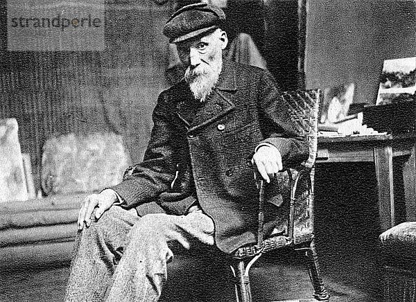 Pierre-Auguste Renoir  französischer Künstler  1917. Künstler: Unbekannt