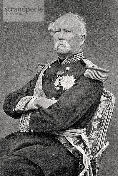 Marschall MacMahon  französischer Soldat und Politiker  1873. Künstler: Unbekannt
