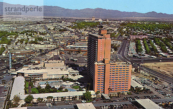 Das Sahara Hotel  Las Vegas  Nevada  USA  1967. Künstler: Unbekannt