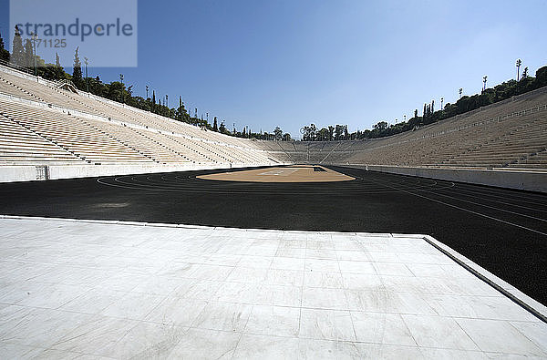 Ein römisches Stadion  Athen  Griechenland. Künstler: Samuel Magal