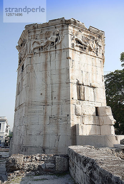 Der Turm der Winde  Römische Agora  Athen  Griechenland. Künstler: Samuel Magal