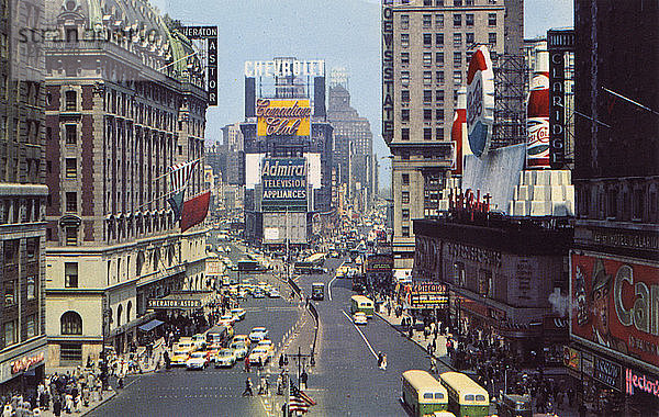 Times Square  New York City  New York  USA  1956. Künstler: Unbekannt