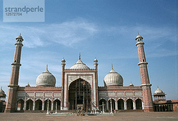 Jama Masjid  Delhi  Indien.