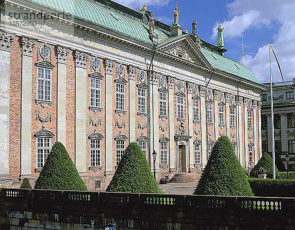 Riddarhuset (Haus des Adels)  Stockholm  Schweden.