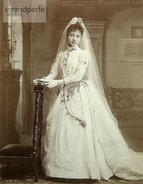 Hochzeitsbildnis  1880er Jahre. Künstler: Unbekannt