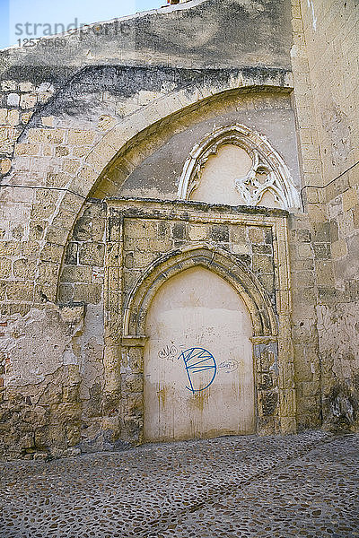 Blinde Bögen  Kirche San Quirce  Segovia  Spanien  2007. Künstler: Samuel Magal