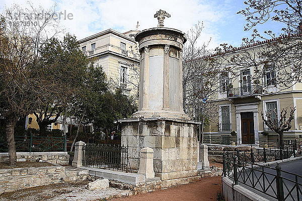 Das Lysikrates-Denkmal  Athen  Griechenland. Künstler: Samuel Magal