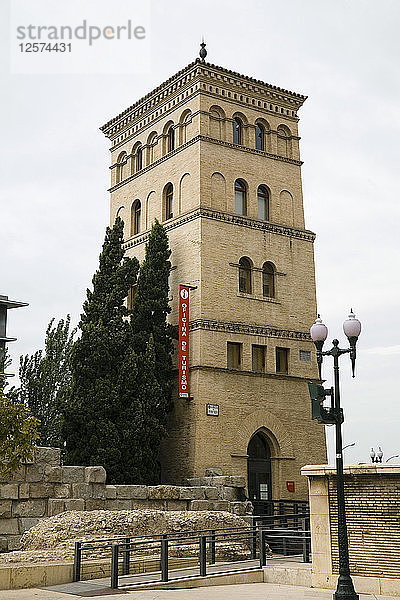 Torreon de la Zuda  Zaragoza  Spanien  2007. Künstler: Samuel Magal