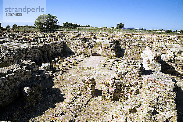 Haus I in der römischen Stadt Emporiae  Empuries  Spanien  2007. Künstler: Samuel Magal