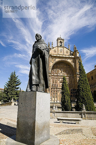 Kirche San Esteban  Salamanca  Spanien  2007. Künstler: Samuel Magal