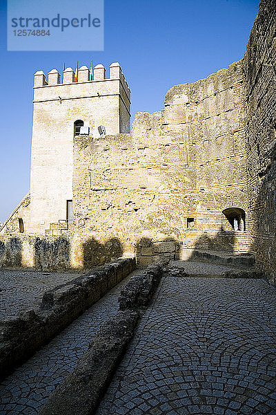 Eine maurische Zitadelle in Carmona  Spanien  2007. Künstler: Samuel Magal