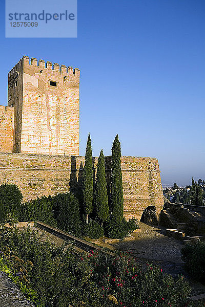 Die Zitadelle in Alhambra  Granada  Spanien  2007. Künstler: Samuel Magal