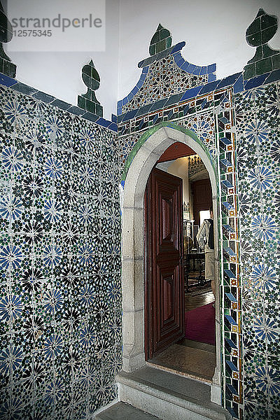 Im Inneren des Sintra National Palace  Sintra  Portugal  2009. Künstler: Samuel Magal
