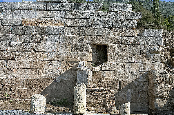 Der Brunnen der Arsinoe in Messene  Griechenland. Künstler: Samuel Magal
