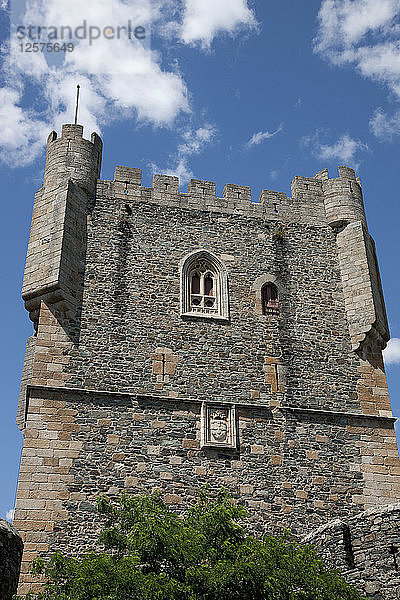 Bergfried der Burg Braganca  Portugal  2009. Künstler: Samuel Magal