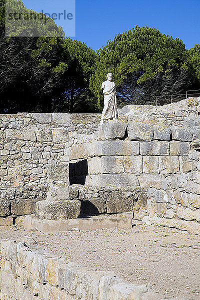 Ein Asklepieion in der griechischen Stadt Emporion  Empuries  Spanien  2007. Künstler: Samuel Magal