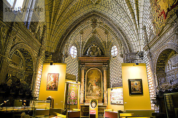 Innenraum  Kathedrale von Toledo  Spanien  2007. Künstler: Samuel Magal