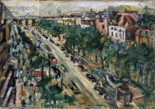 Berlin. Unter den Linden  1922. Künstler: Lovis Corinth