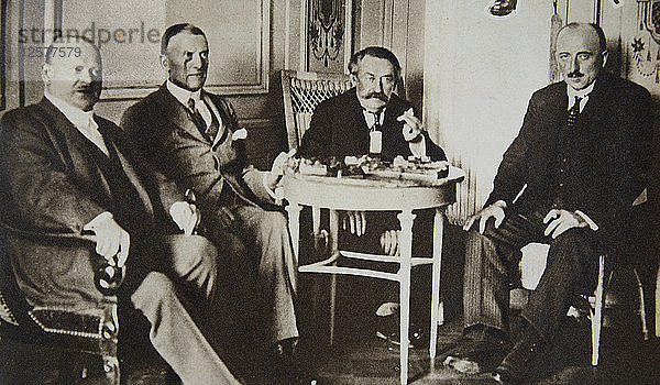 Deutschland tritt dem Völkerbund bei  Genf  Schweiz  September 1926. Künstler: Unbekannt