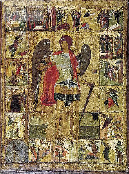 Der heilige Erzengel Michael  um 1410. Künstler: Unbekannt
