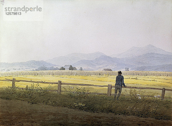 Landschaft  frühes 19. Jahrhundert. Künstler: Caspar David Friedrich