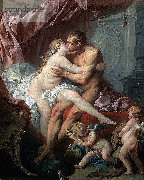 Herakles und Omphale  18. Jahrhundert. Künstler: François Boucher