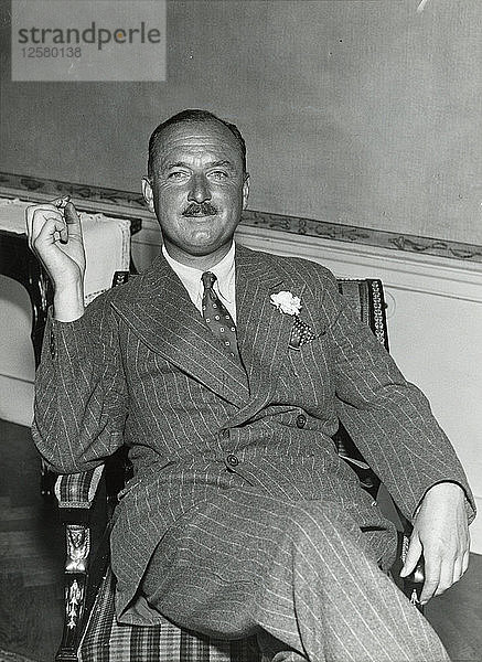 Prinz Jean de Caraman-Chimay  6. August 1935. Künstler: Karl Sandels