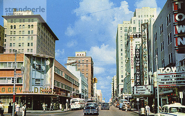 Flagler Street  Miami  Florida  USA  1954. Künstler: Unbekannt