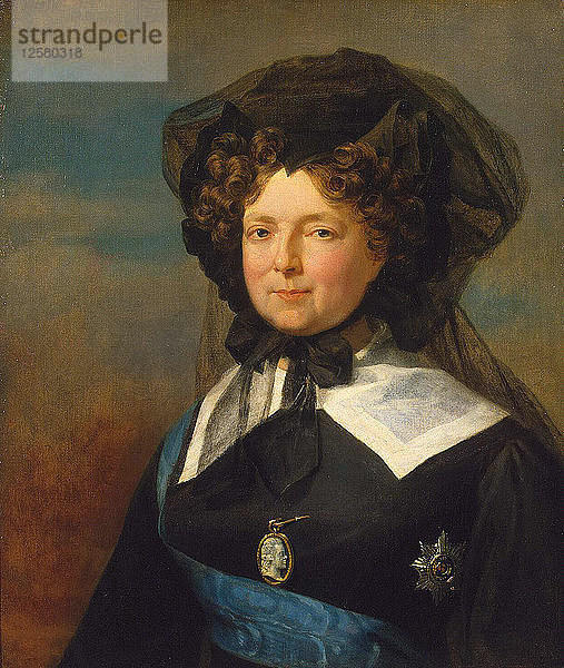 Kaiserin Maria Feodorovna von Russland  1820er Jahre. Künstler: George Dawe