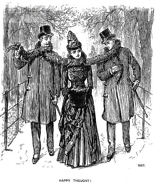 Glücklicher Gedanke  1887 (1891). Künstler: George du Maurier