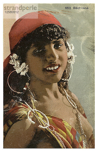 Beduine  Anfang 20. Jahrhundert(?). Künstler: Unbekannt