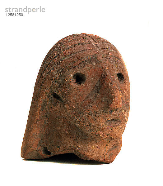 Weiblicher Kopf  2. Hälfte des 3. Jahrtausends v. Chr. Künstler: Unbekannt