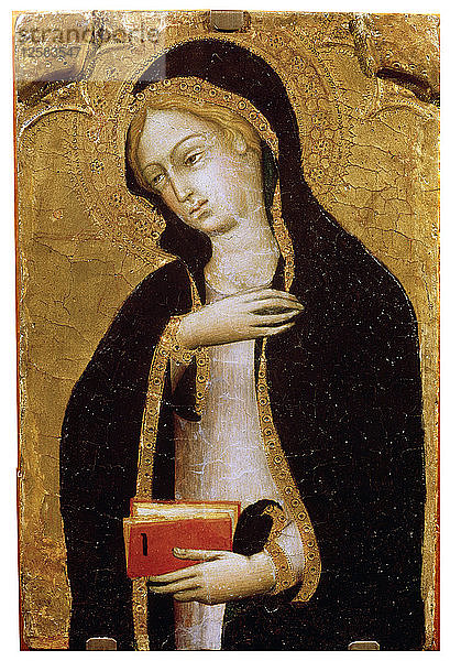 Maria Verkündigung  um 1410. Künstler: Andrea di Bartolo