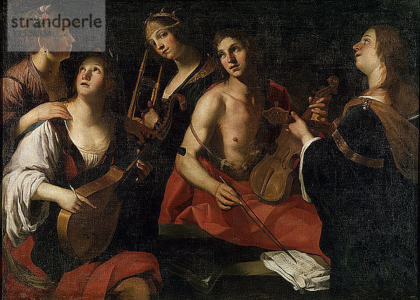 Konzert  Ende 16. oder Anfang 17. Jahrhundert. Künstler: Francesco Rustici