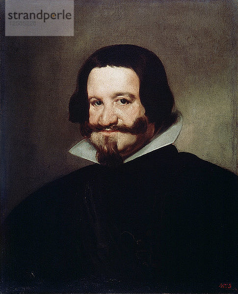 Porträt des Grafen-Herzogs von Olivares  1638. Künstler: Diego Velasquez
