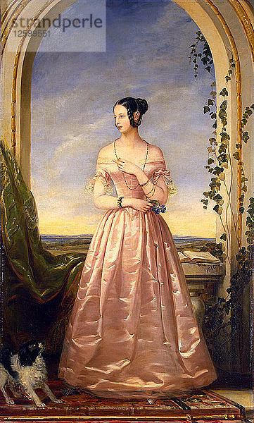 Großfürstin Alexandra Nikolajewna von Russland  (1825-1844)  1840.