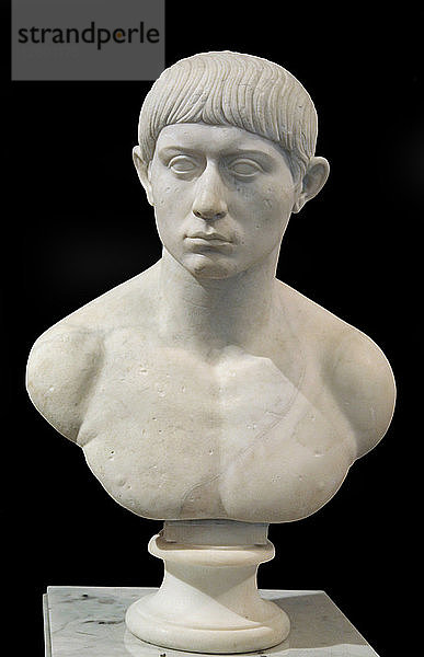Büste eines jungen Römers  Antikes Rom  frühes 2. Jahrhundert. Künstler: Unbekannt