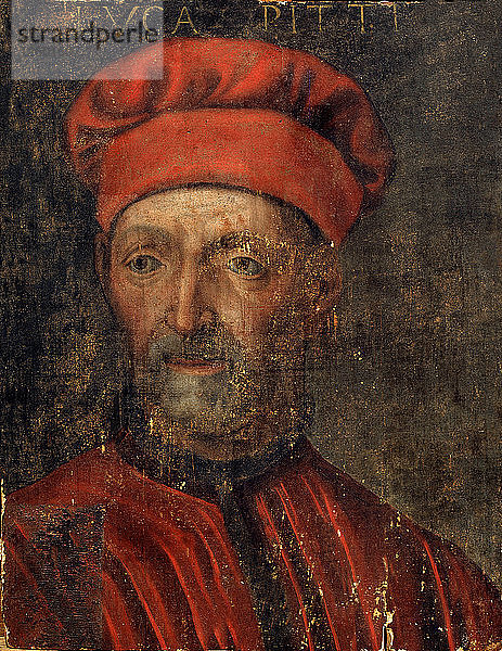 Porträt von Luca Pitti  frühes 16. Jahrhundert. Künstler: Meister von Florenz