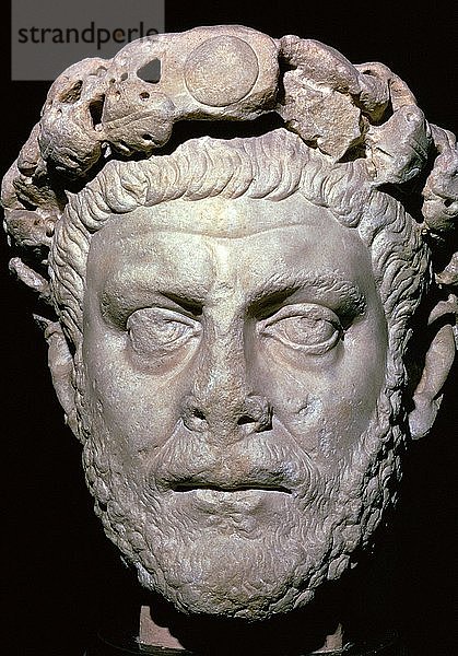 Kopf des römischen Kaisers Diokletian  3. Jahrhundert. Künstler: Unbekannt