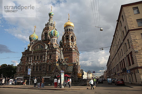 Kirche des Erlösers auf Blut  St. Petersburg  Russland  2011. Künstler: Sheldon Marshall